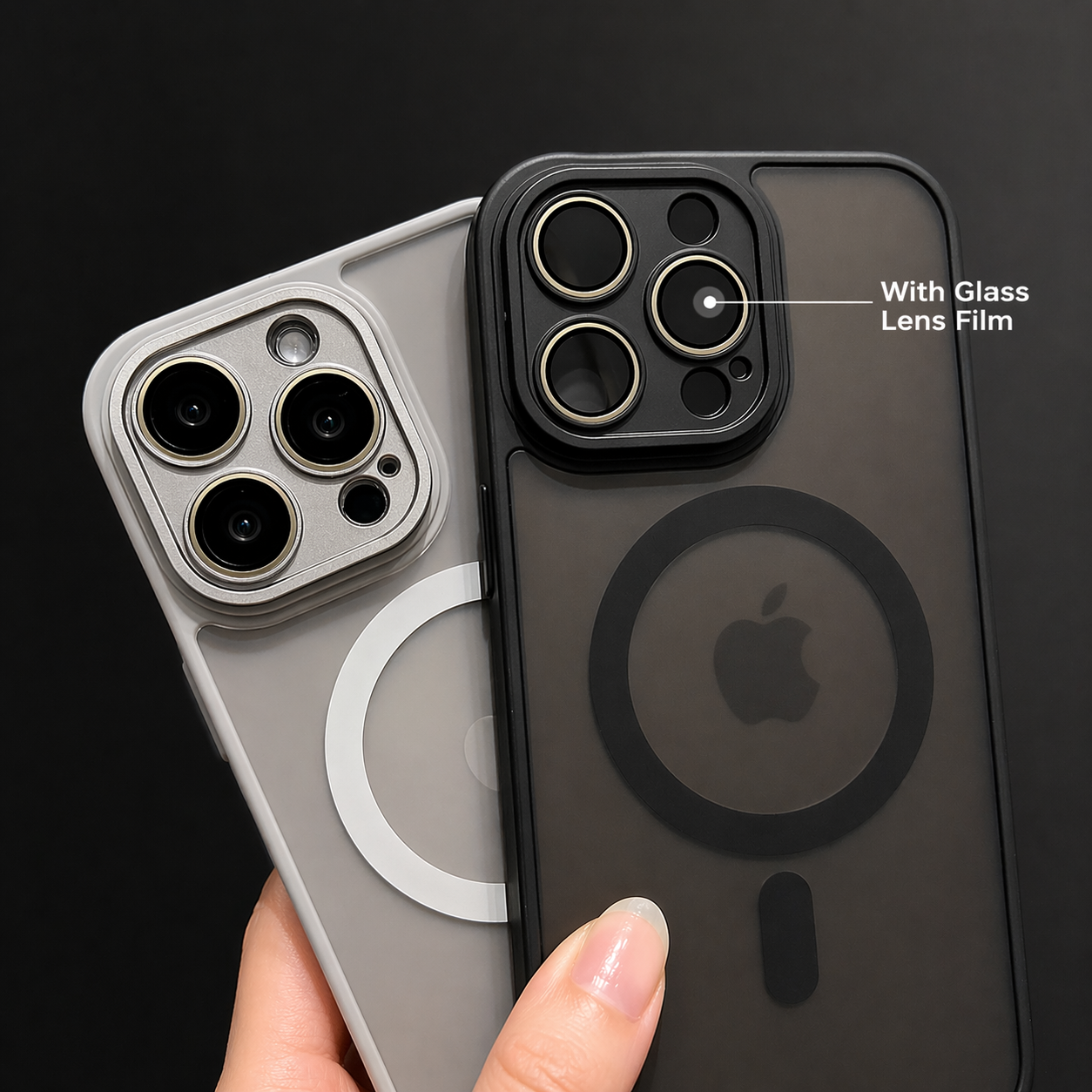 Premium MagSafe Case with Lens Protection! -. Slim, Durable & Wireless Ready
